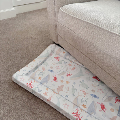 Standard Changing Mat - Deep Blue Sea Print