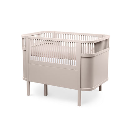 Birchbark Rose Baby & Junior Cot Bed by Sebra