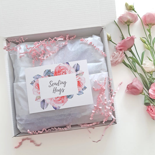 SENDING HUGS | SYMPATHY & REST CARE PACKAGE