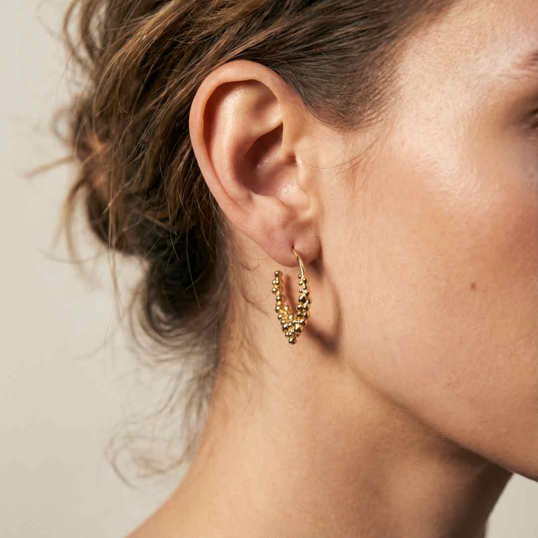 Gold Nyx Hoops