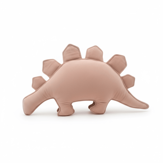 Soft Dinosaur Plush Toy – Brown - The Little Hive