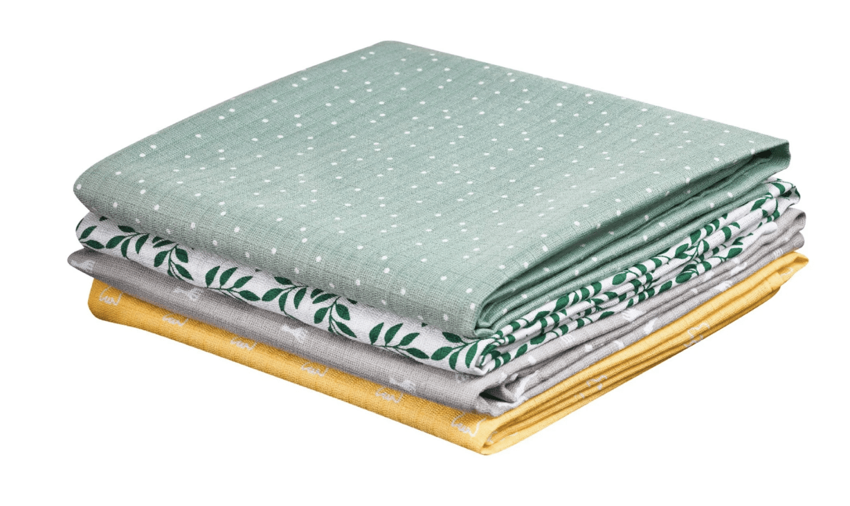 Sophie la girafe® – 4 Coloured Swaddles Gift Set - The Little Hive
