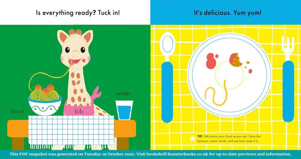 Sophie la girafe® - Sophie Has Lunch - The Little Hive