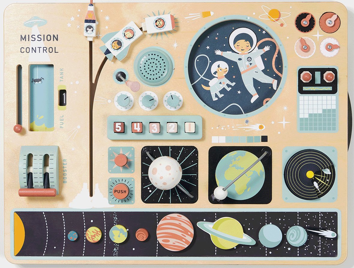 Tableau d'activités de la Station spatiale