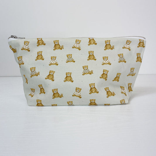 Nappy Wallet - Teddy Bear Print