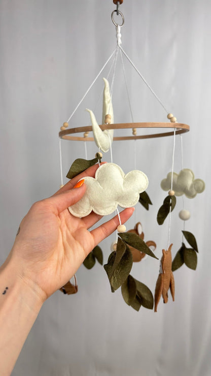 The Moonlit Forest Cot Mobile - The Little Hive