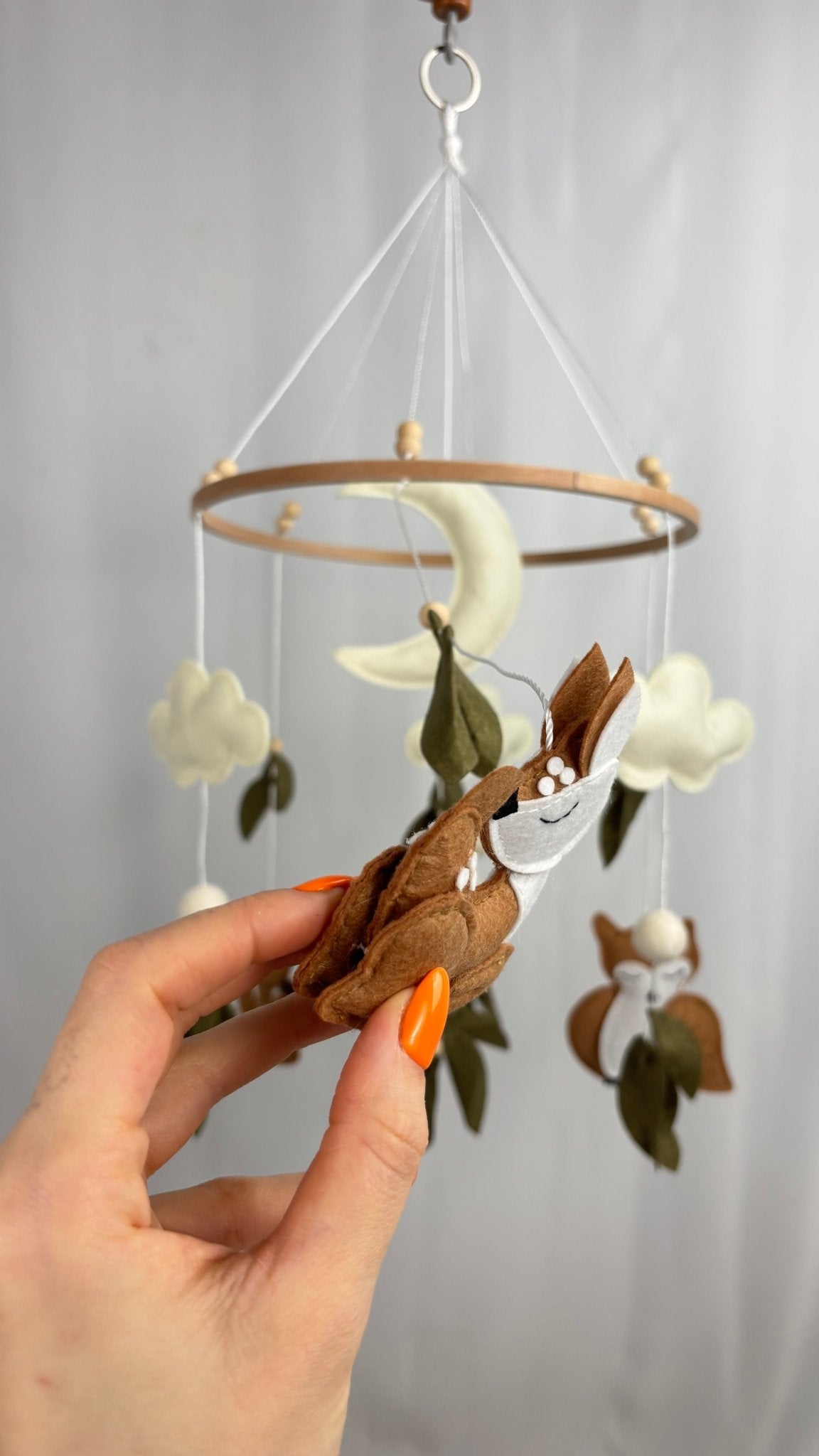 The Moonlit Forest Cot Mobile - The Little Hive