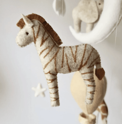 Under the Safari Moon Cot Mobile - The Little Hive