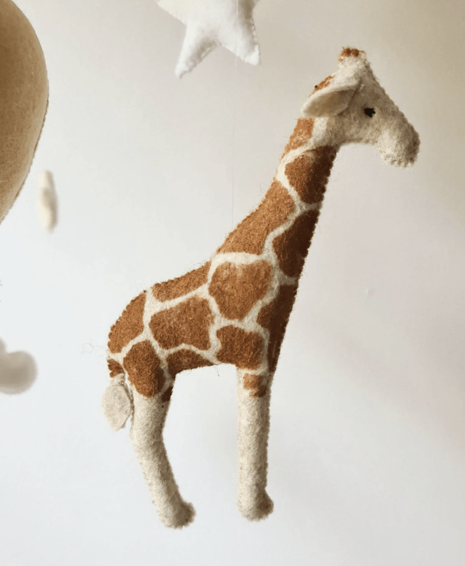 Under the Safari Moon Cot Mobile - The Little Hive