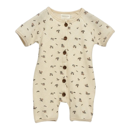 Waffle Romper - The Little Hive