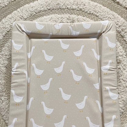 Standard Changing Mat - White Goose Unisex Print