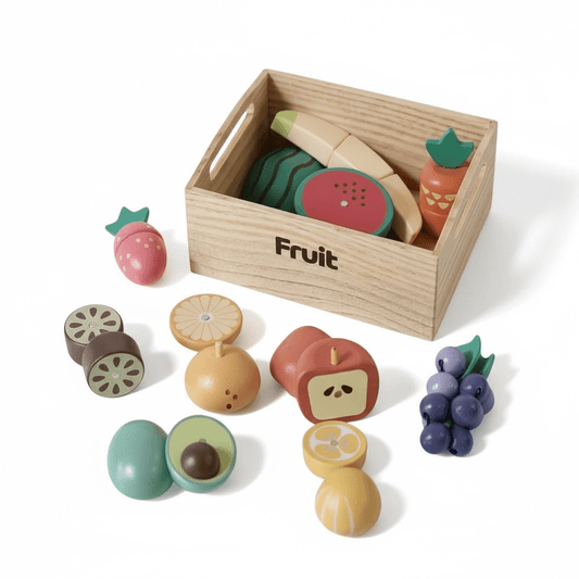 Wooden Box Fruit Set - The Little Hive