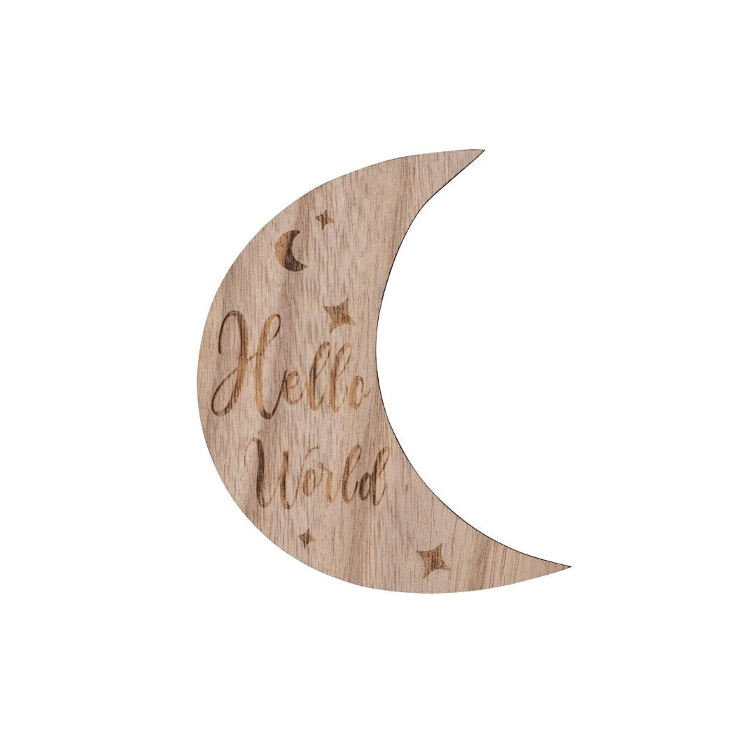 Wooden Month - by - Month Baby Milestone Set - The Little Hive