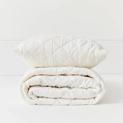 Organic Cotton & Wool Toddler Pillow