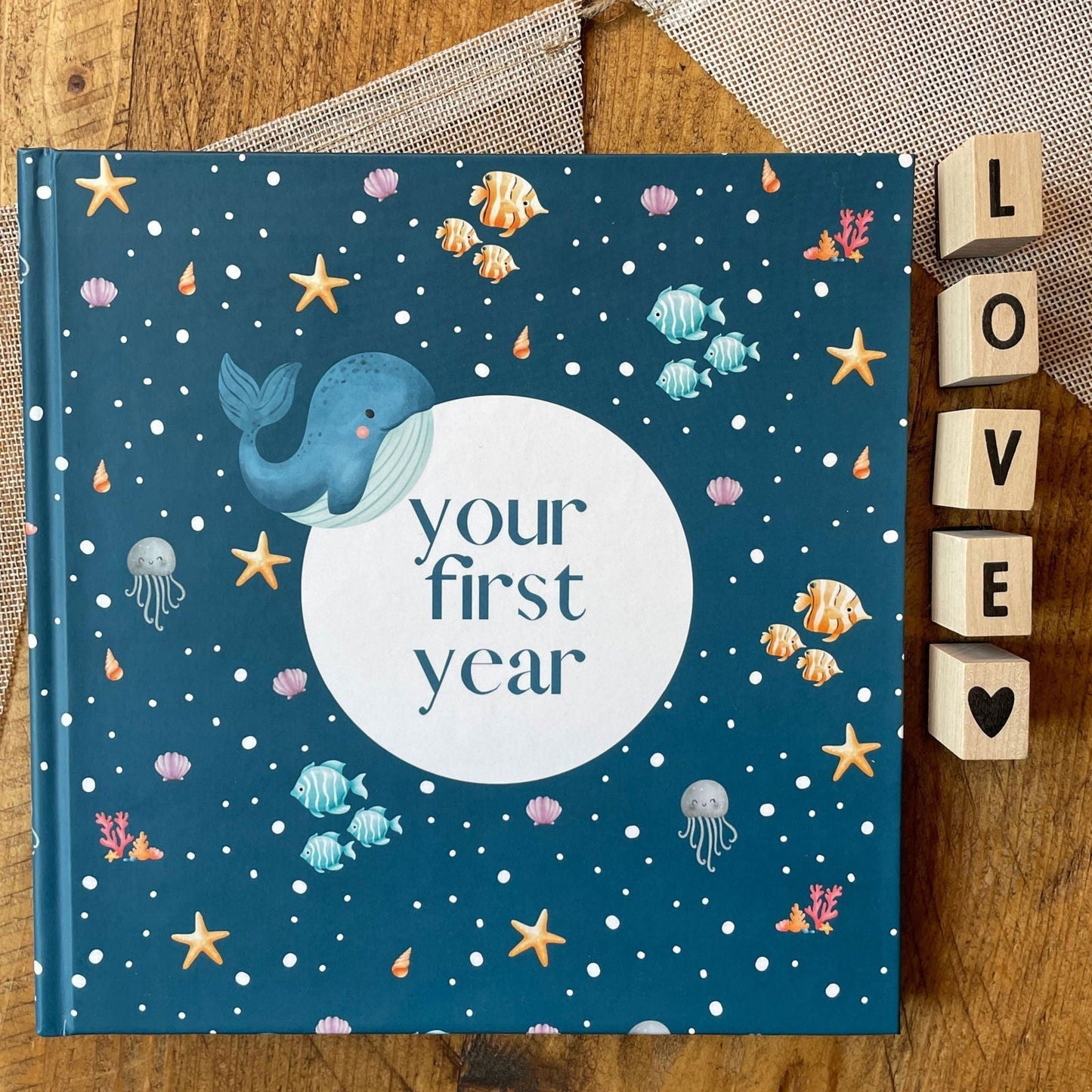 Your First Year - Baby Memory Book - The Little Hive