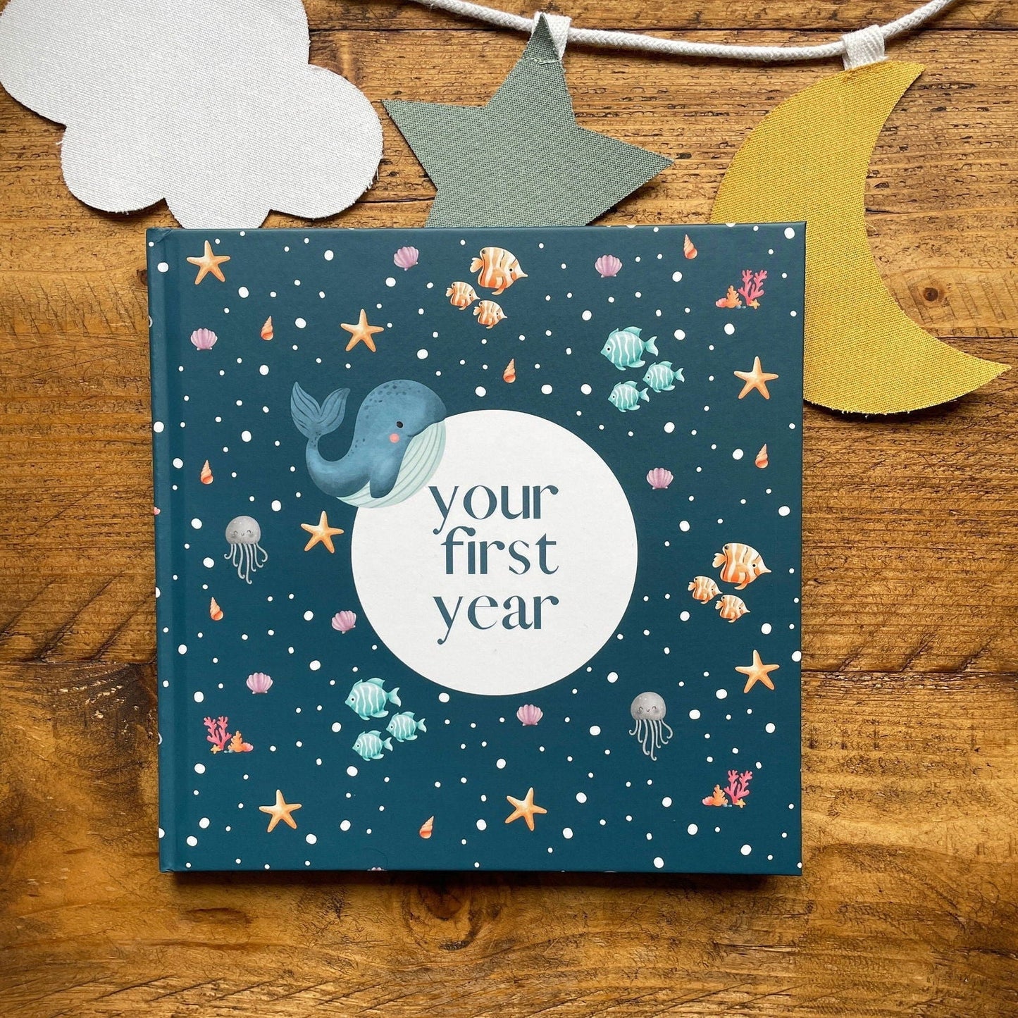 Your First Year - Baby Memory Book - The Little Hive
