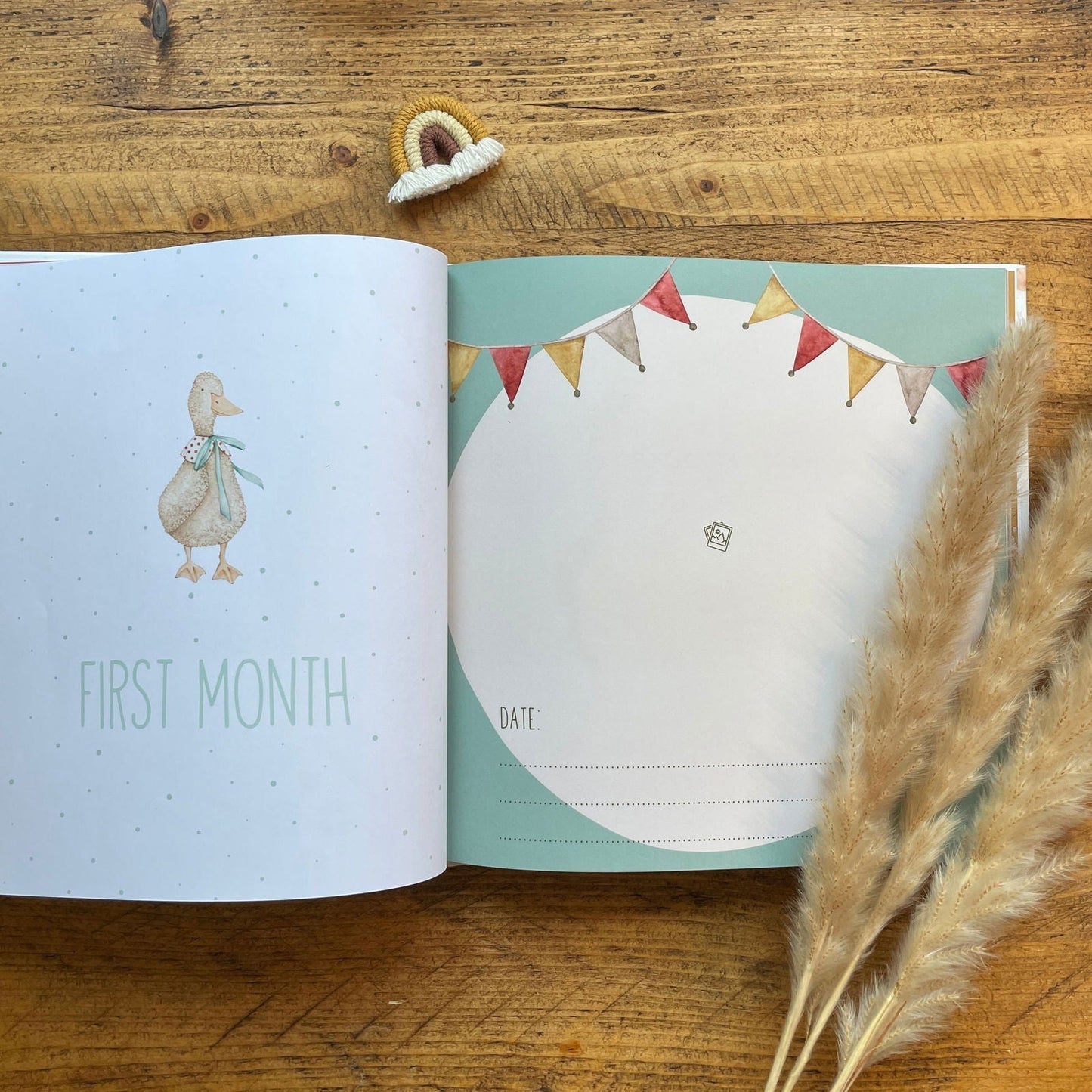 Your First Year - Baby Memory Book - The Little Hive