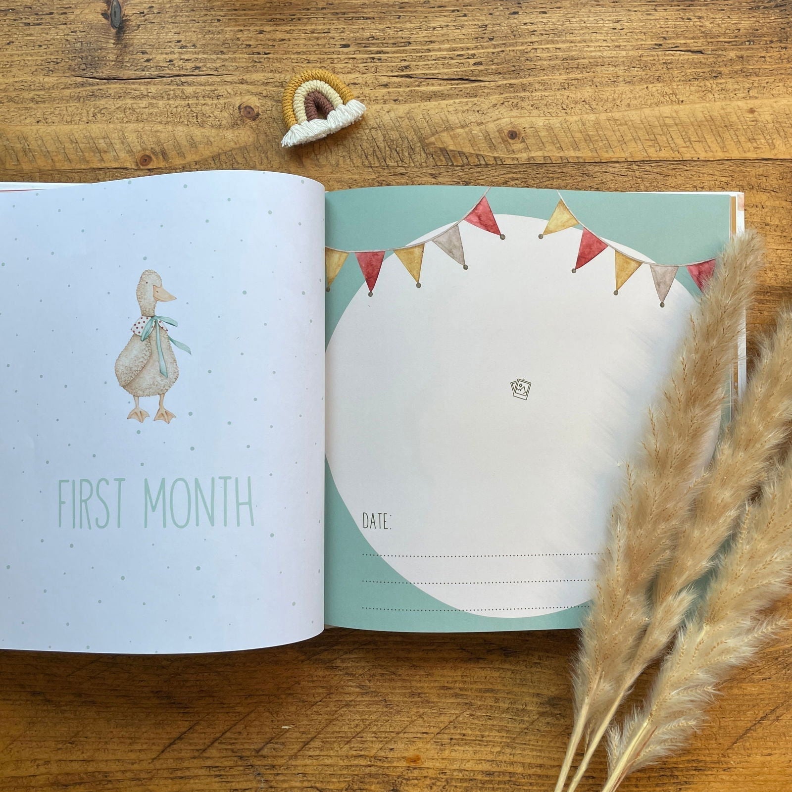 Your First Year - Baby Memory Book - The Little Hive