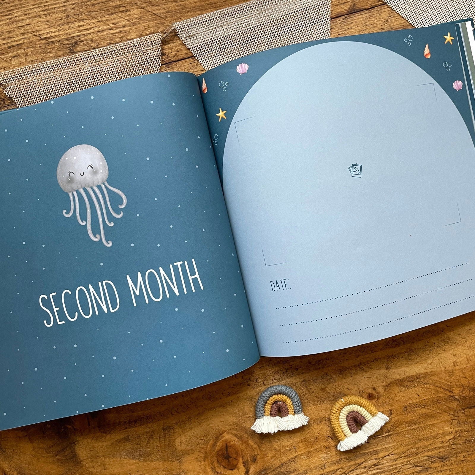 Your First Year - Baby Memory Book - The Little Hive