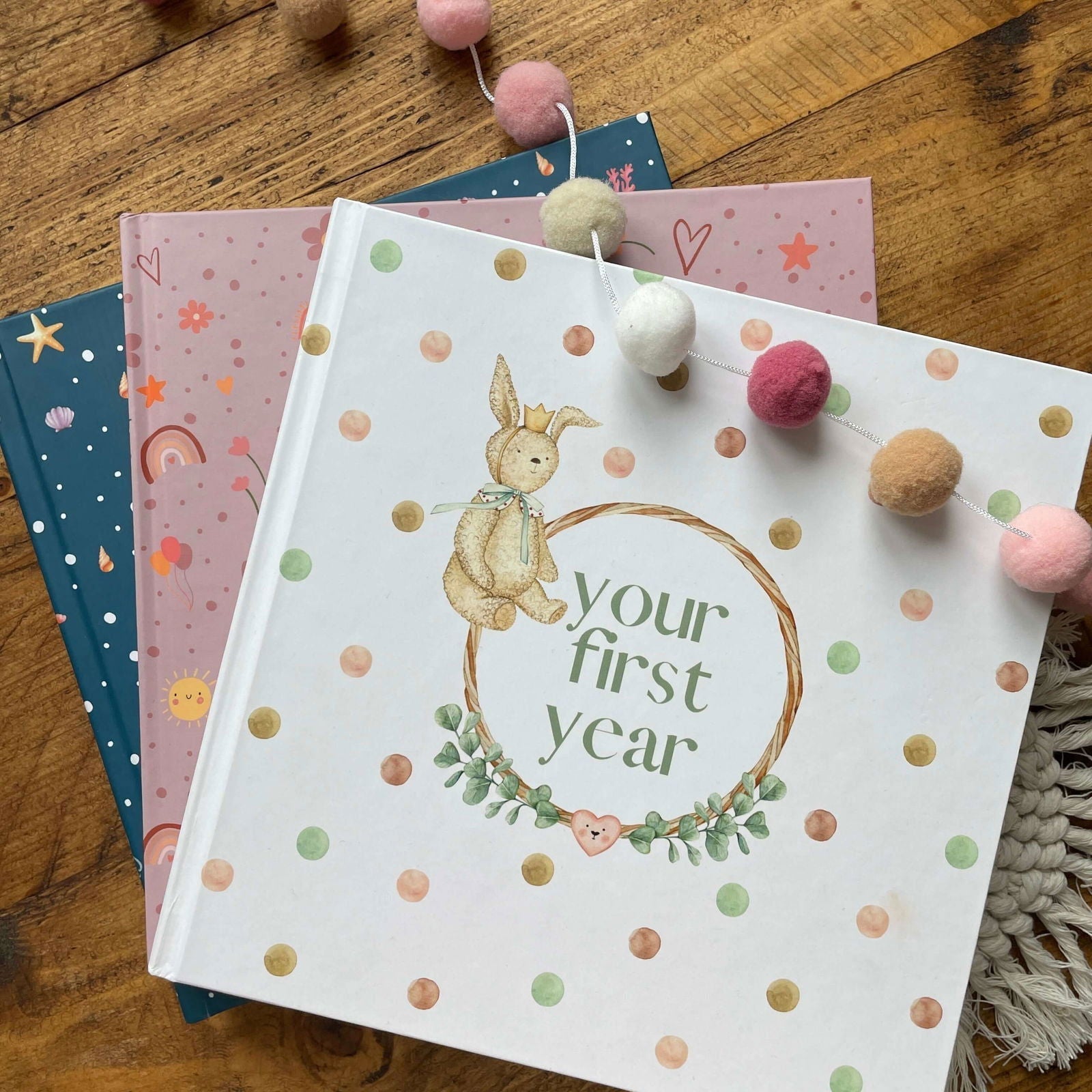 Your First Year - Baby Memory Book - The Little Hive