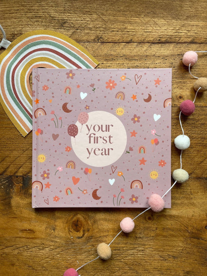 Your First Year - Baby Memory Book - The Little Hive