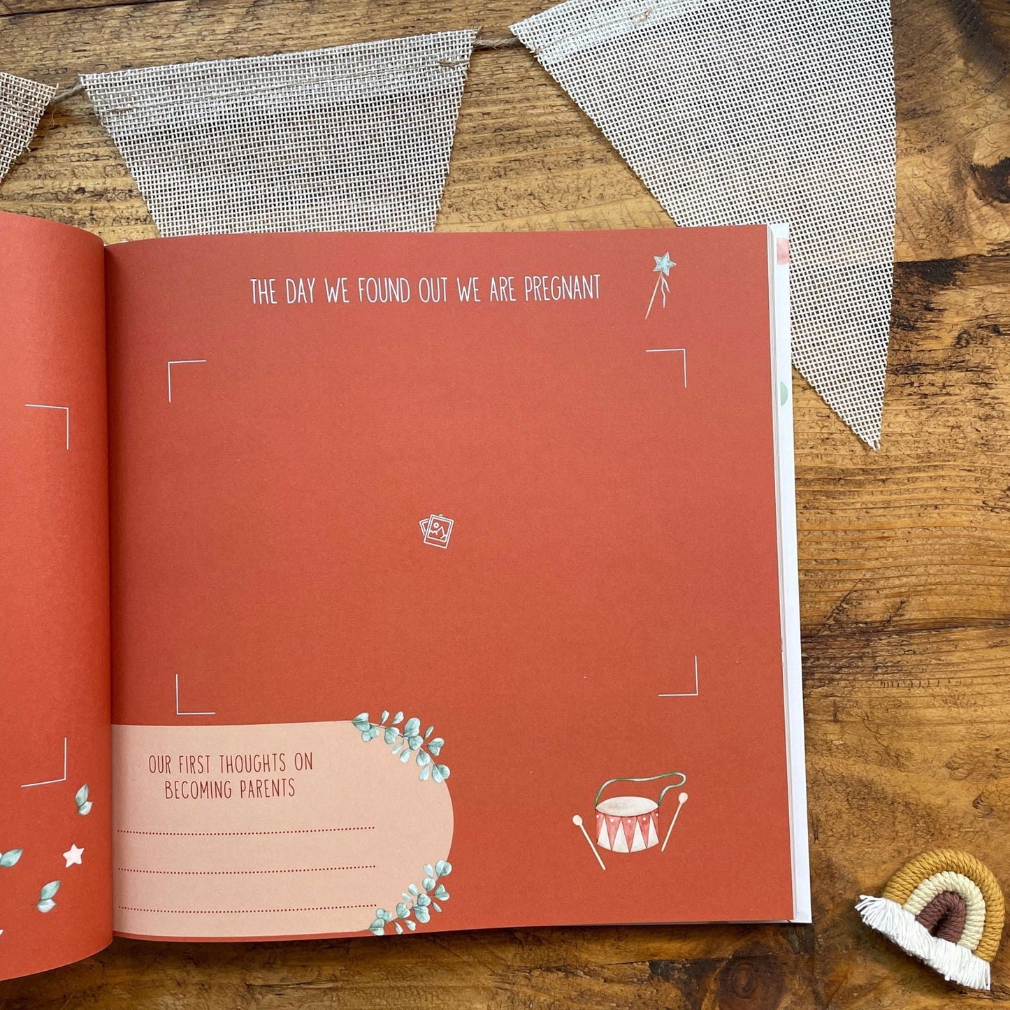Your First Year - Baby Memory Book - The Little Hive