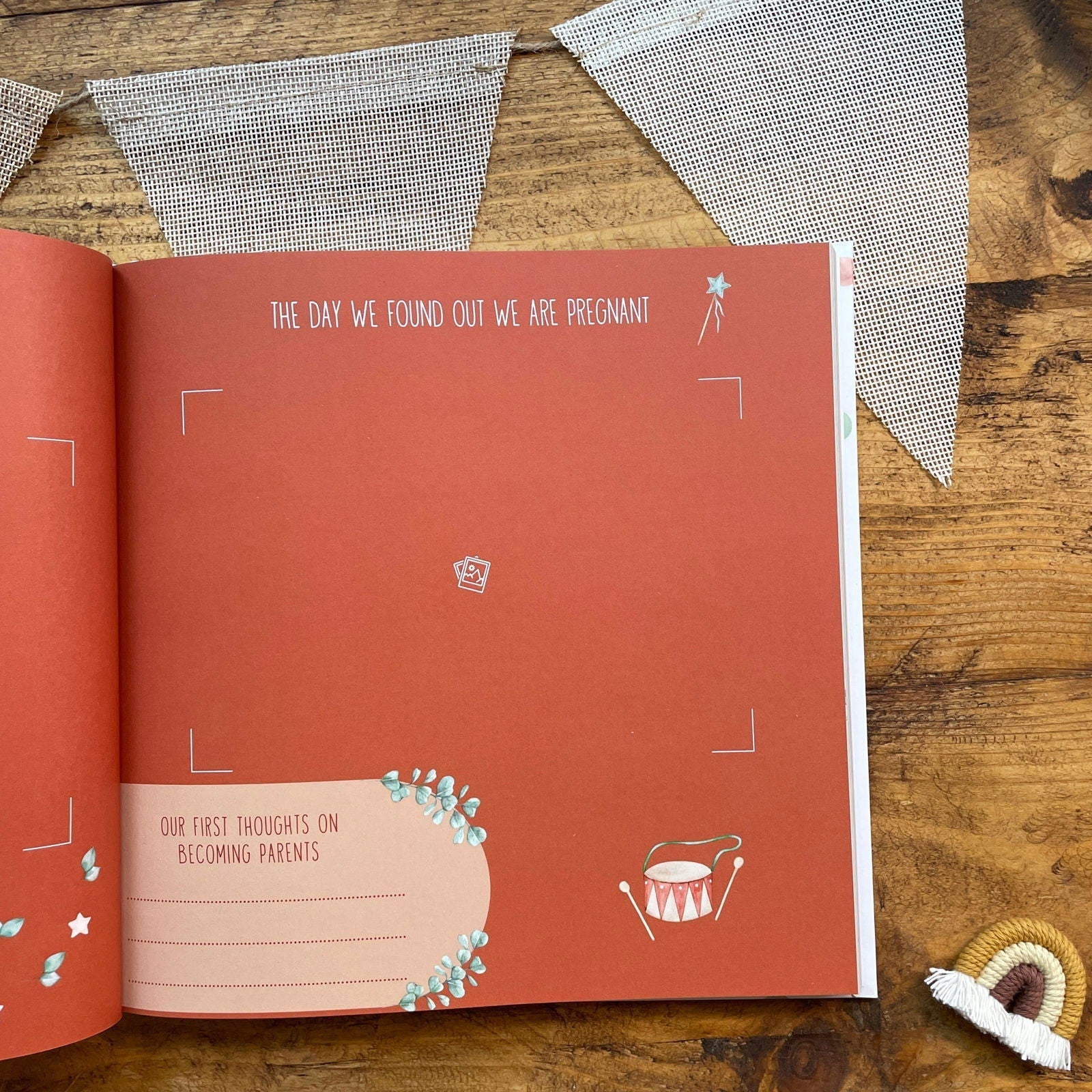 Your First Year - Baby Memory Book - The Little Hive