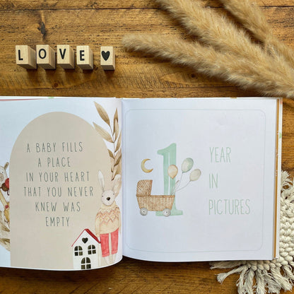 Your First Year - Baby Memory Book - The Little Hive