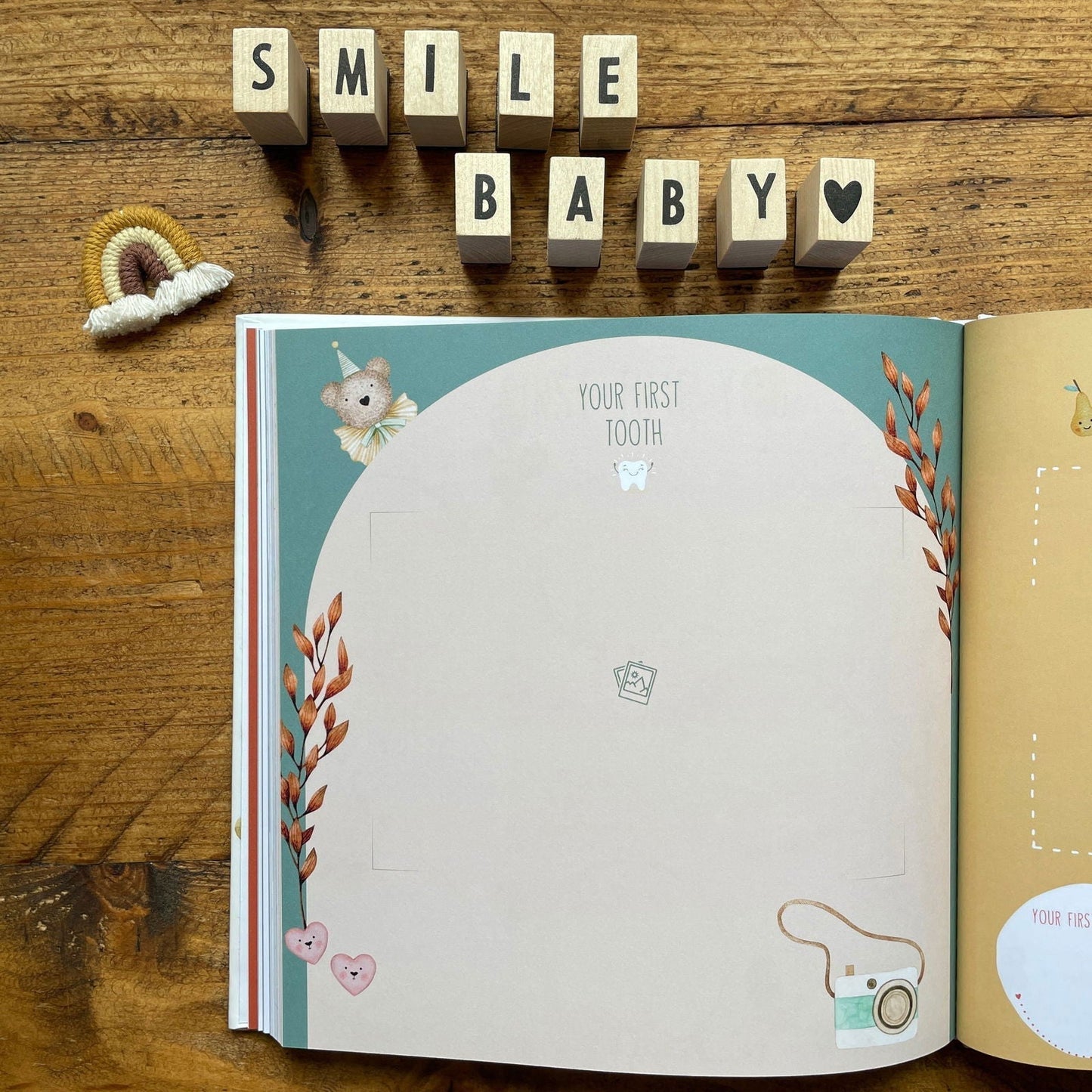 Your First Year - Baby Memory Book - The Little Hive