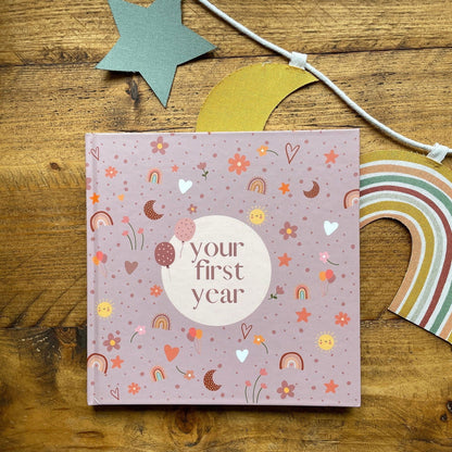 Your First Year - Baby Memory Book - The Little Hive