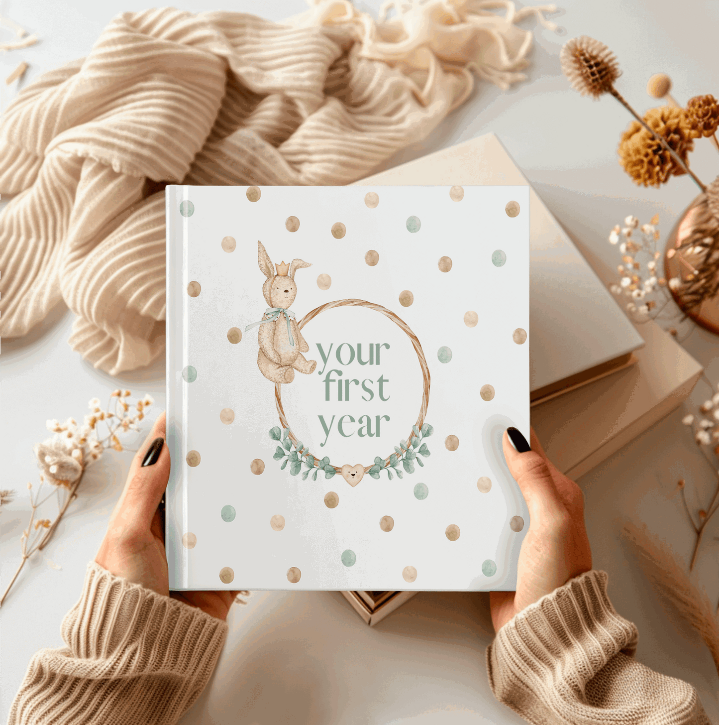 Your First Year - Baby Memory Book - The Little Hive
