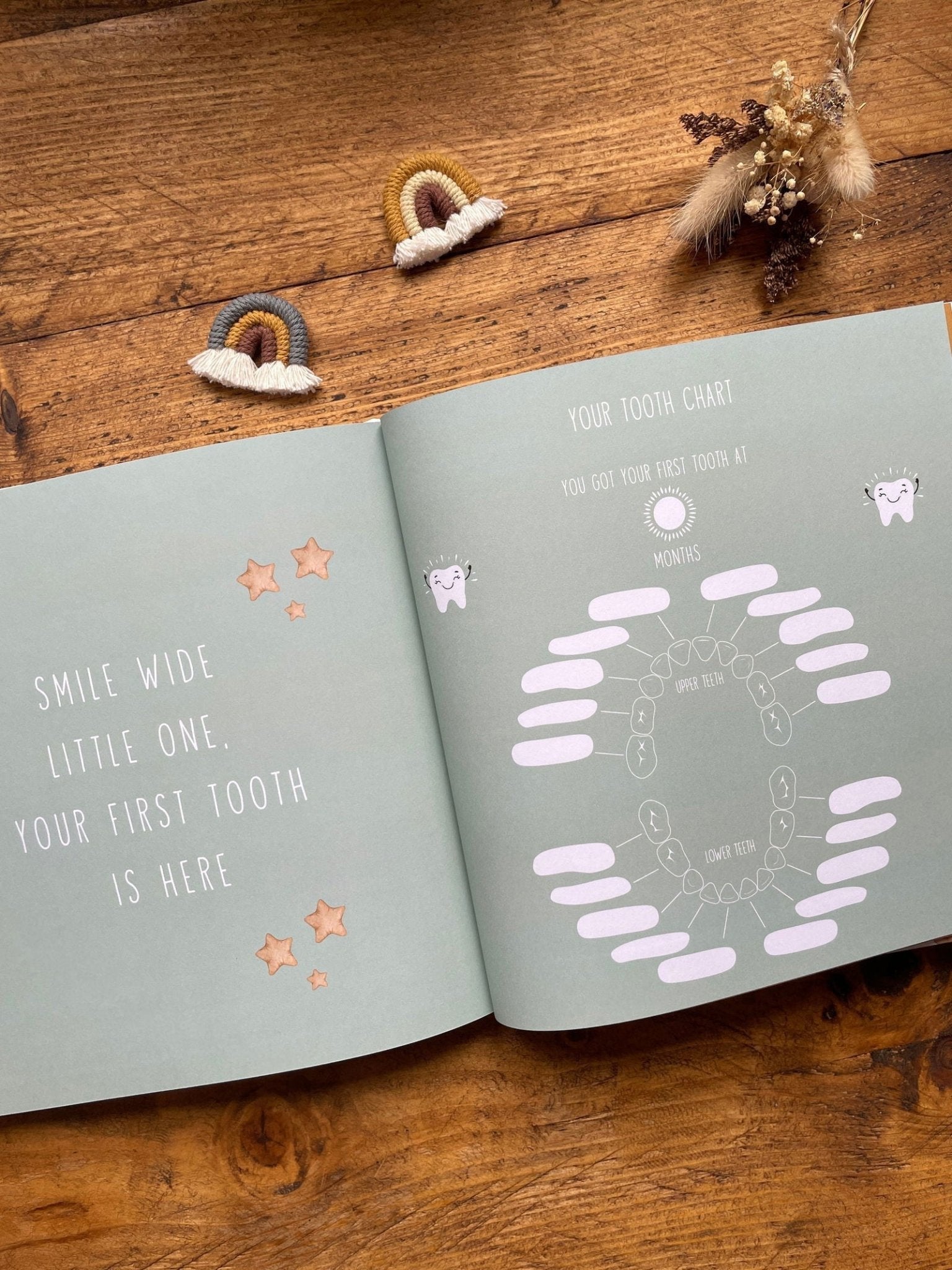 Your First Year - Baby Memory Book - The Little Hive