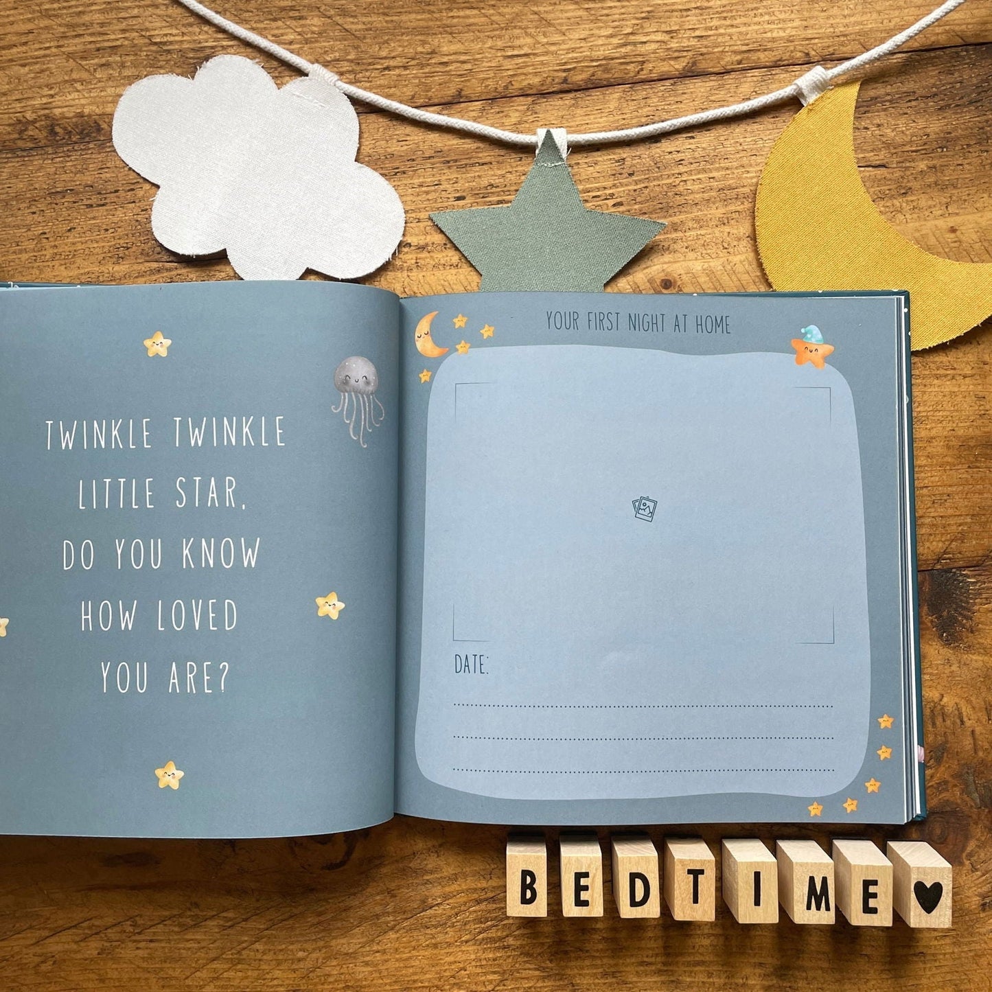 Your First Year - Baby Memory Book - The Little Hive